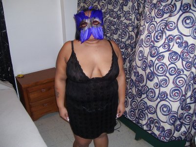 Waleska - Masked Hispanic Chick From Washington Heights, NY - image content by sorcerer75909