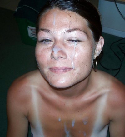 Big sticky white gooey cum facials - image content by the_stellarwind