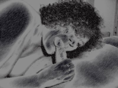 Meine geile Ehevotze in Kohle gezeichnet. - image content by turbo_bear